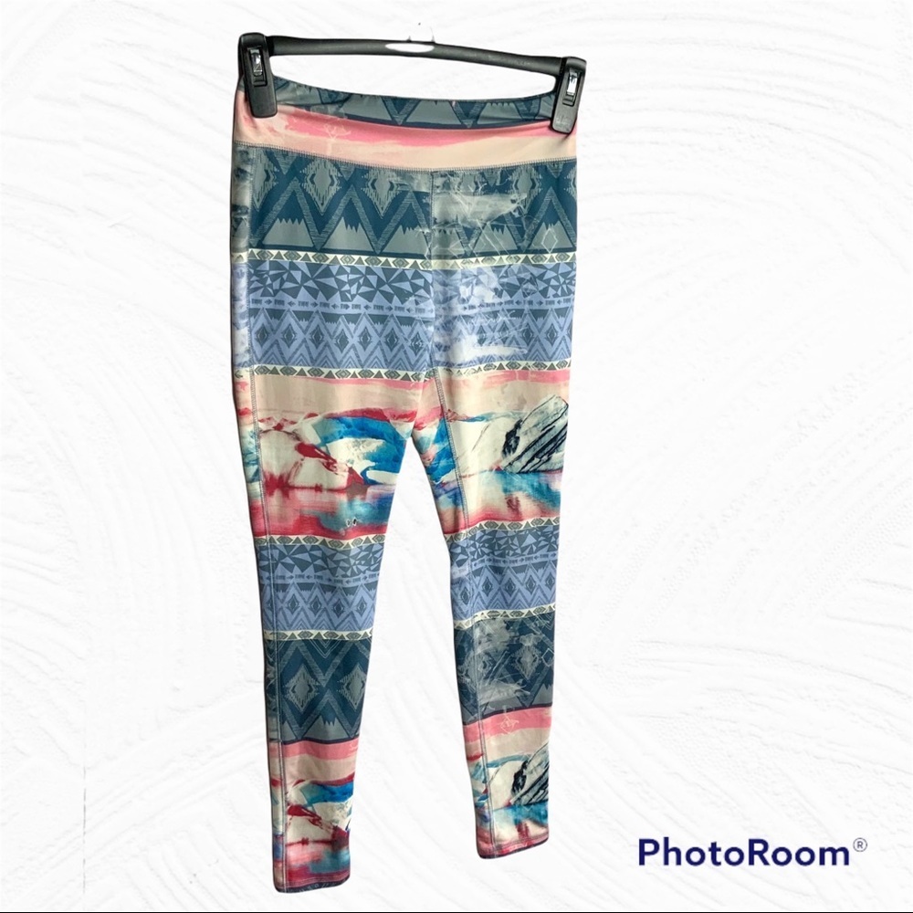 Mossimo Multiple Colors/Figures Leggings Wm S